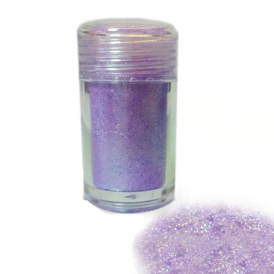 Spiselig glitter - Lys lilla