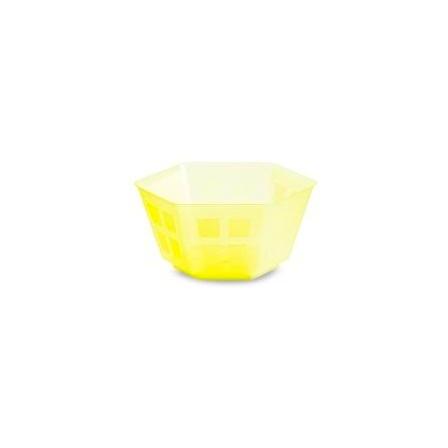Isbeger plast, gul 100 ml - 100 stk