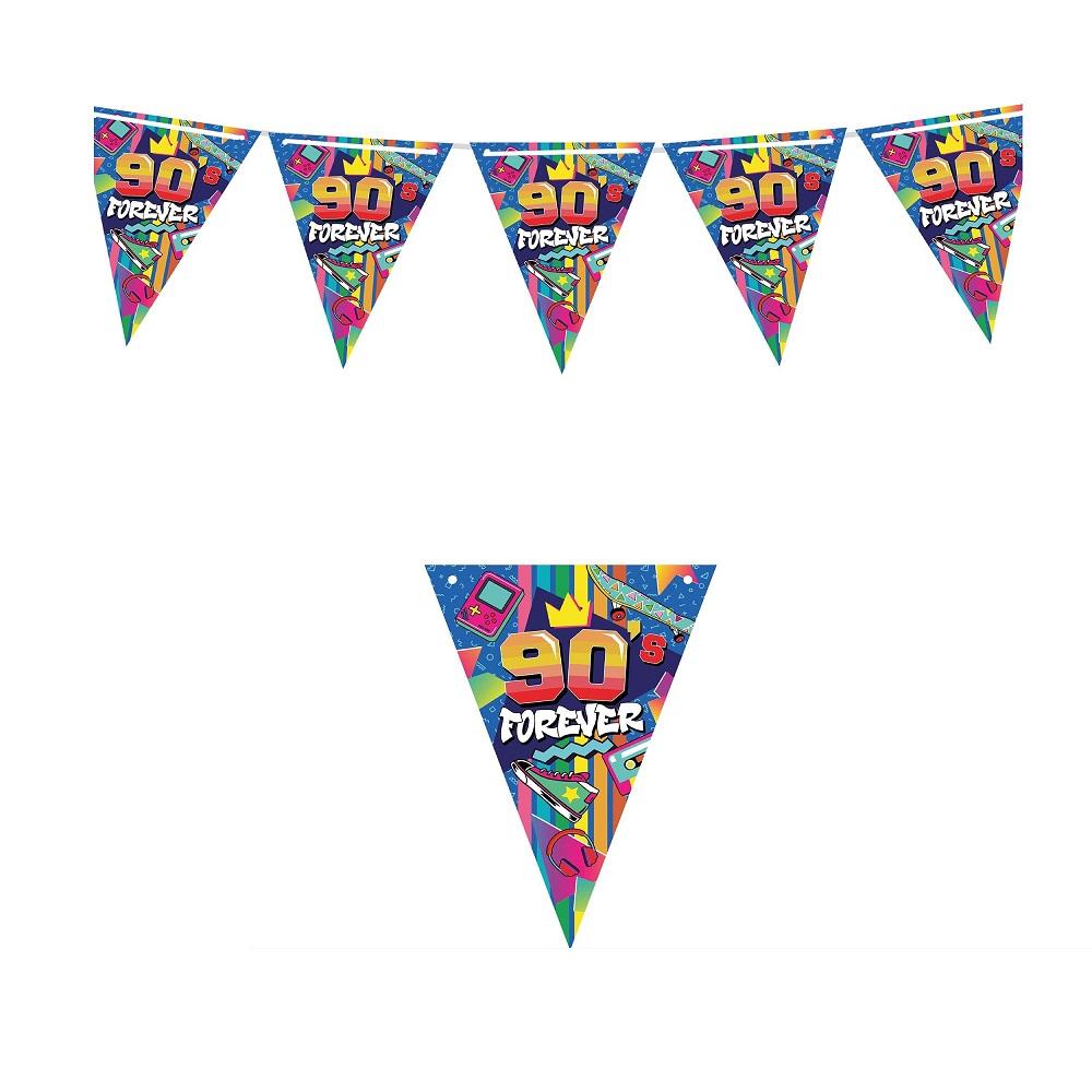 Flaggbanner, 90s - 3 meter