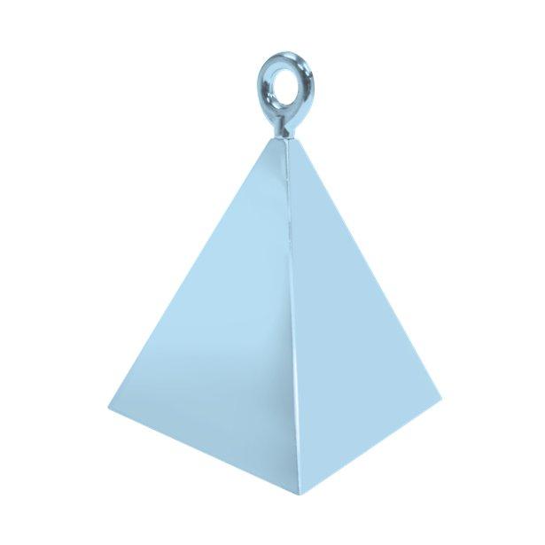 Ballongvekt pyramide - lys blå