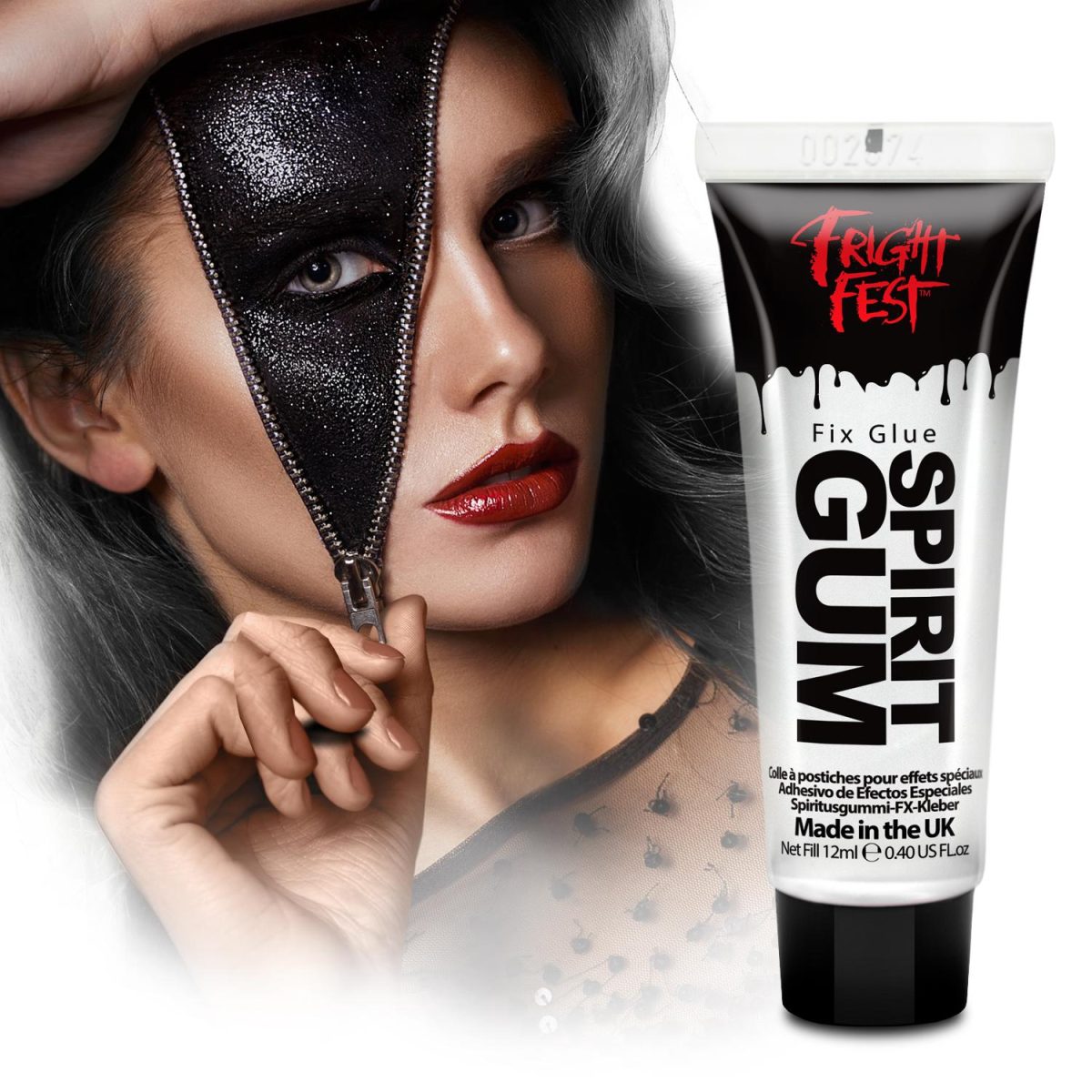 Effektsminke hudlim - 12 ml