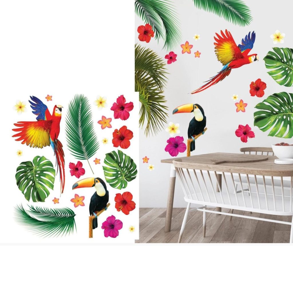 Wallstickers - Tropisk hawaii