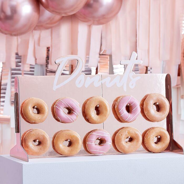 Donutvegg - Rosegull