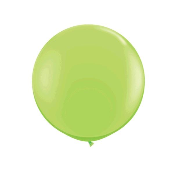 Ballong qualatex, lime grønn - 91 cm