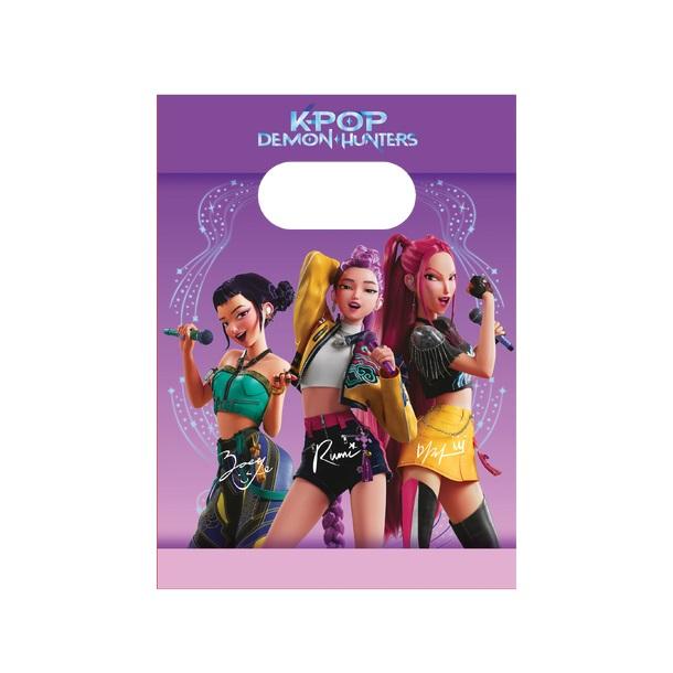 Godteposer papir, Kpop Demon Hunters - 4 stk