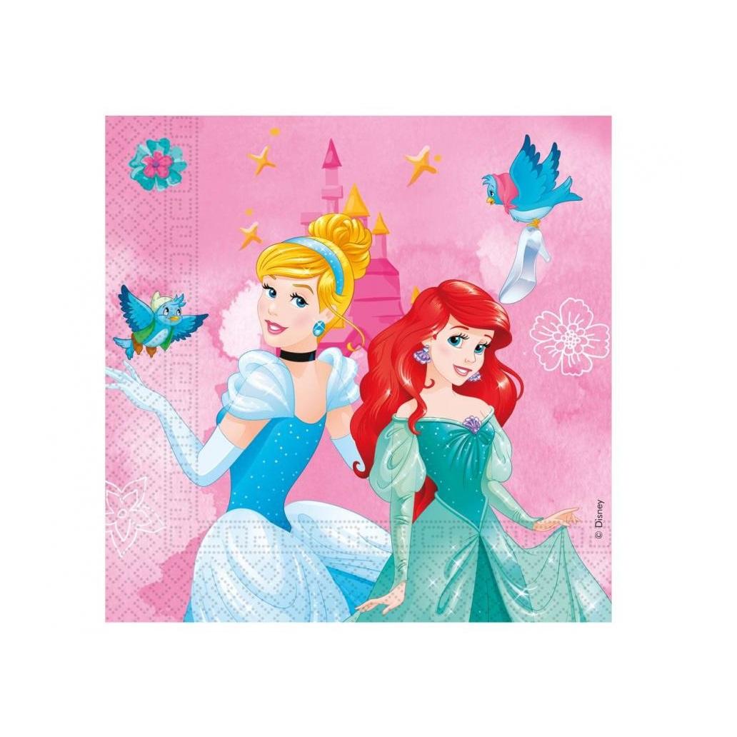 Servietter, Disney prinsesser – 20 stk