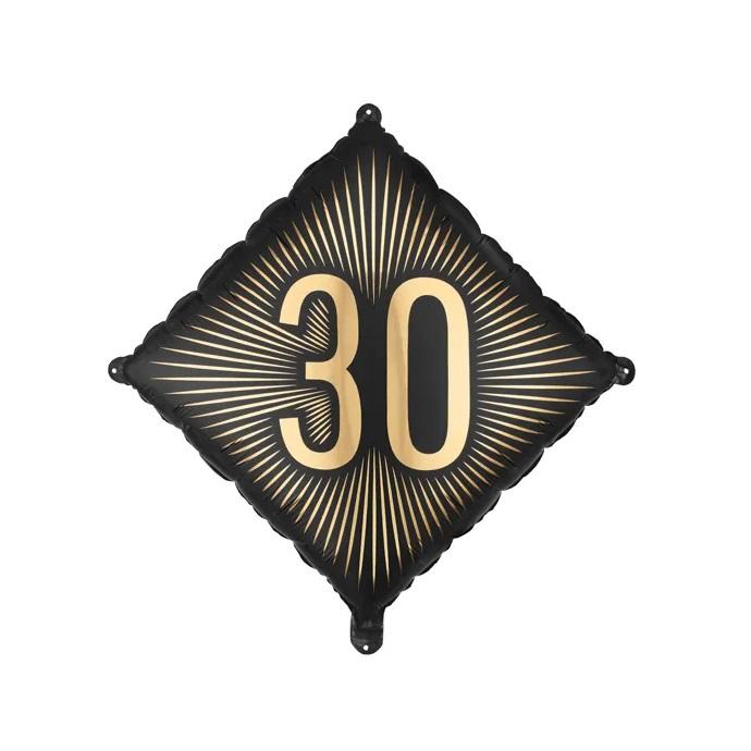 Folieballong diamant - 30 år
