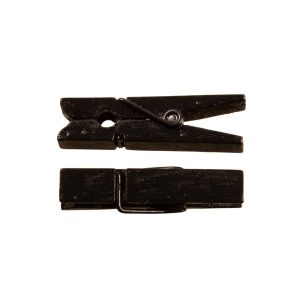 Pynteklyper medium, svart - 12 stk