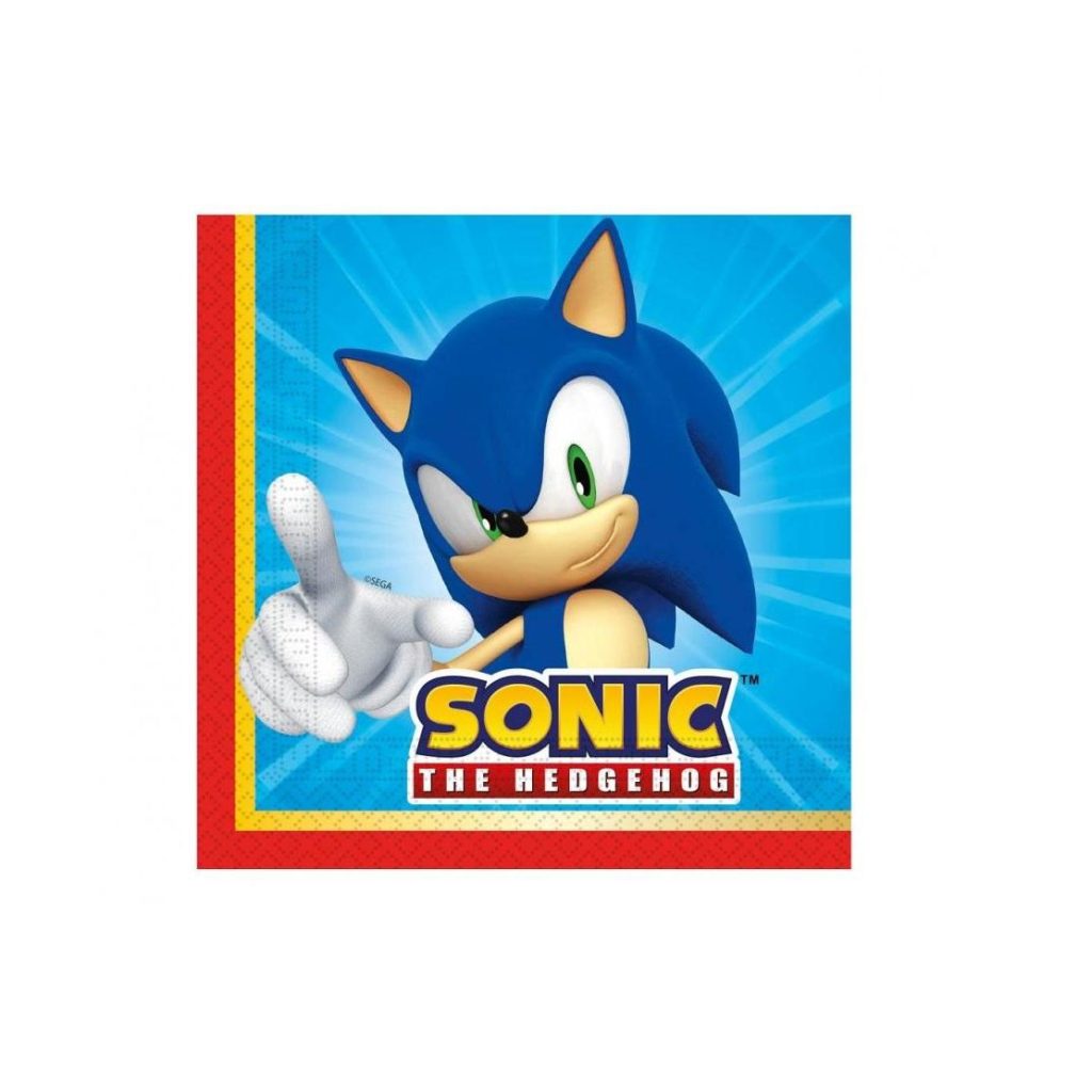 Servietter, sonic - 20 stk