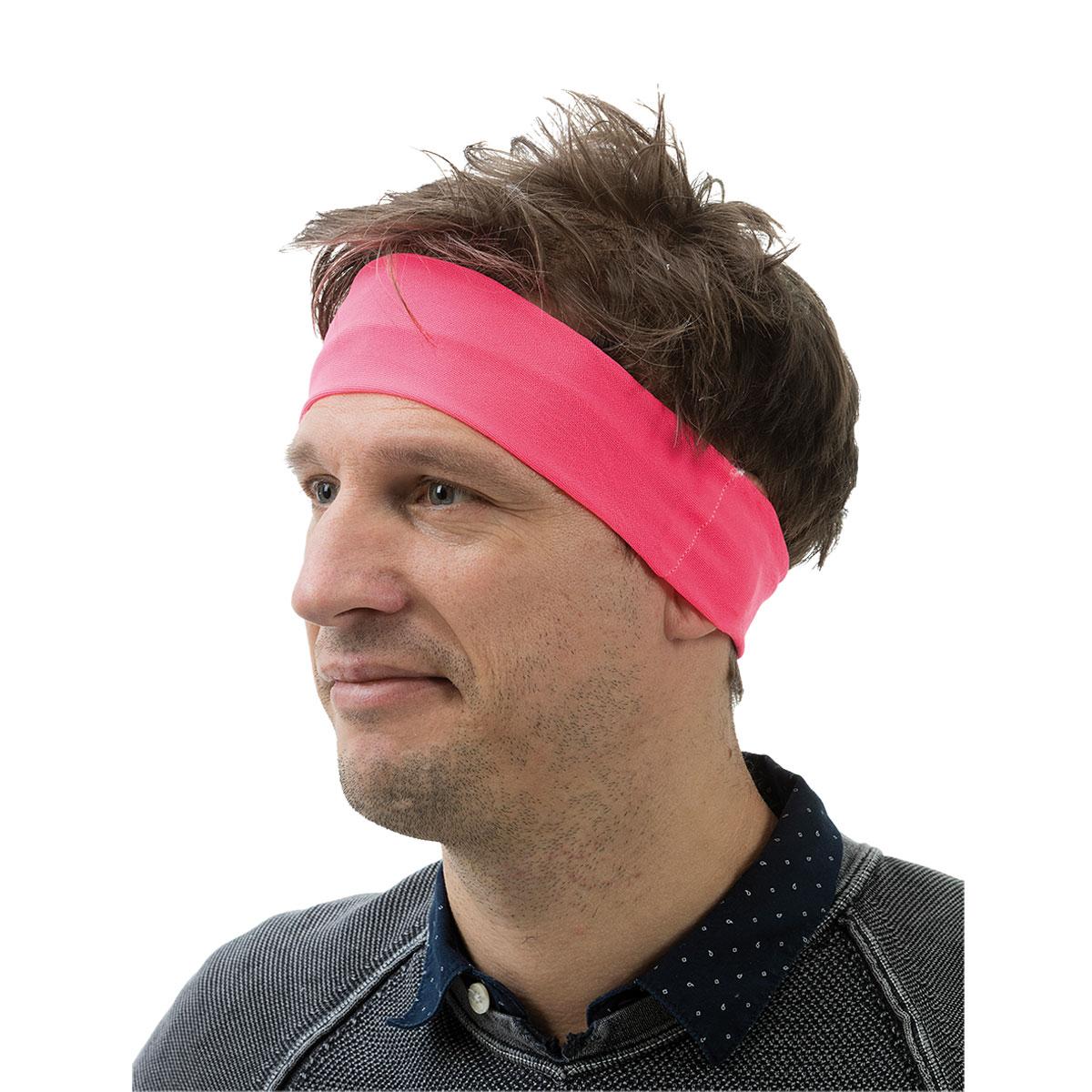 Pannebånd neon - rosa