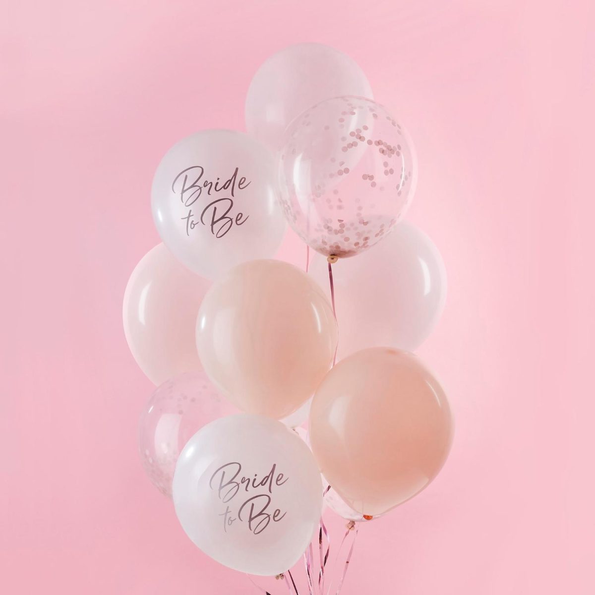 Ballongbukett, bride to be, gjør det selv – 12 stk