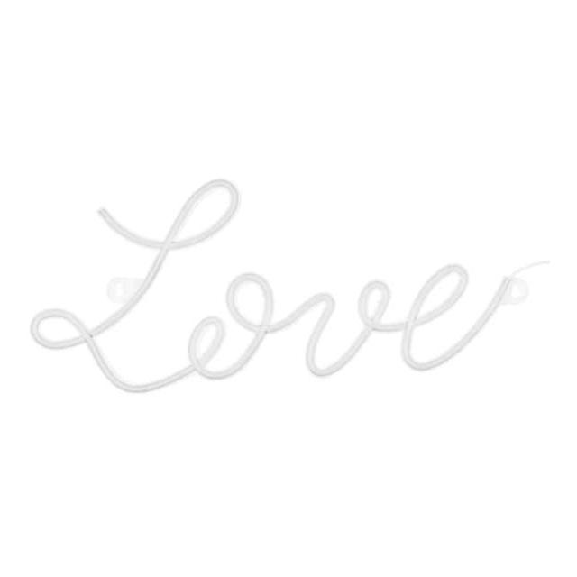 Neonskilt stor - Love