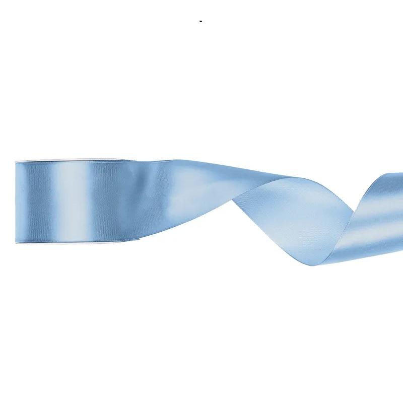 Silkebånd 50mm, dus blå – 25 m