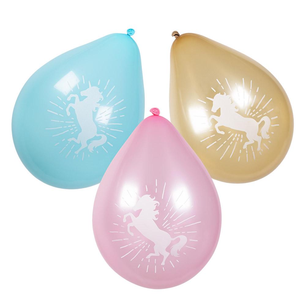 Ballonger med enhjørninger – 6 stk