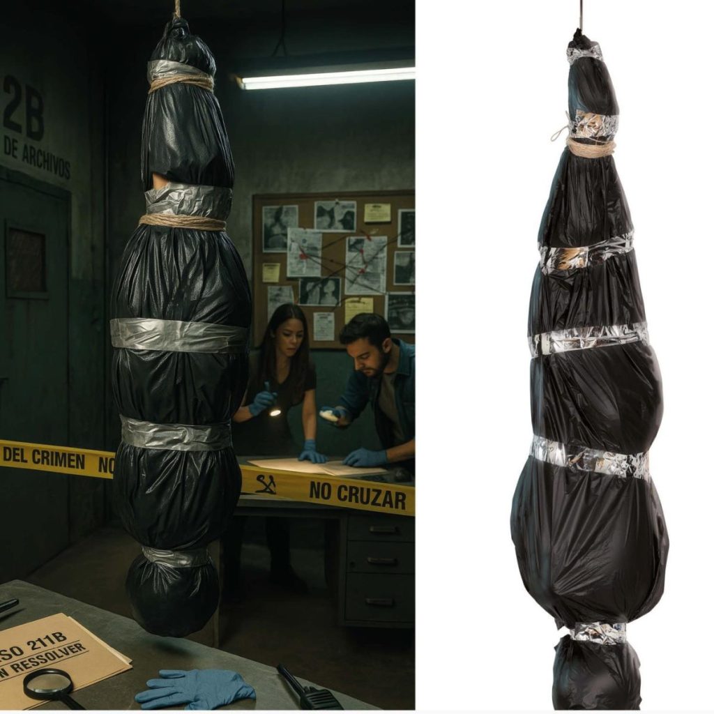 Hengende kropp i plast - 178cm