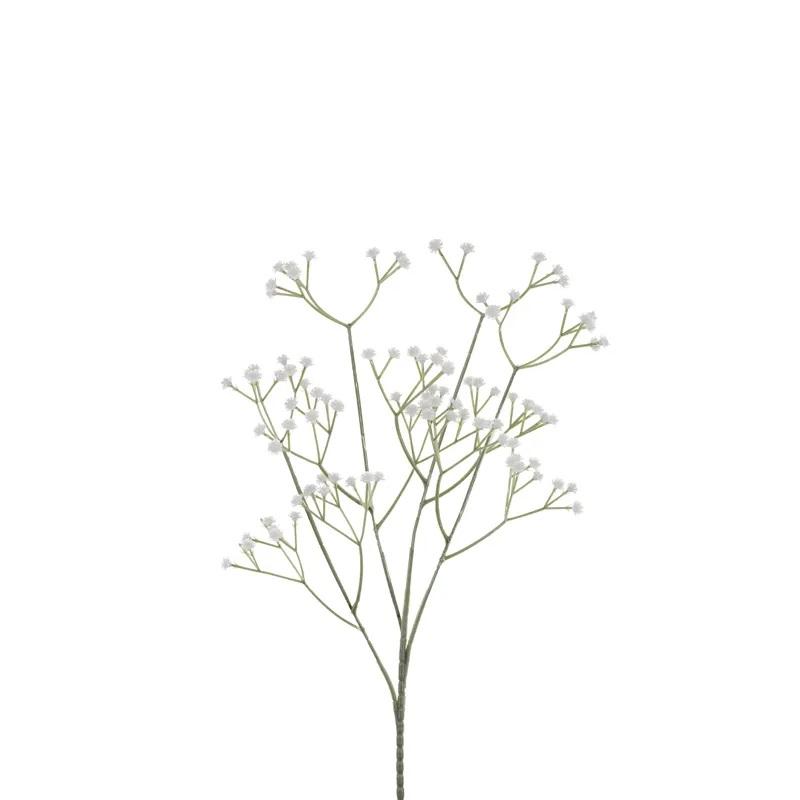 Naturtro brudeslør, 62cm - hvit