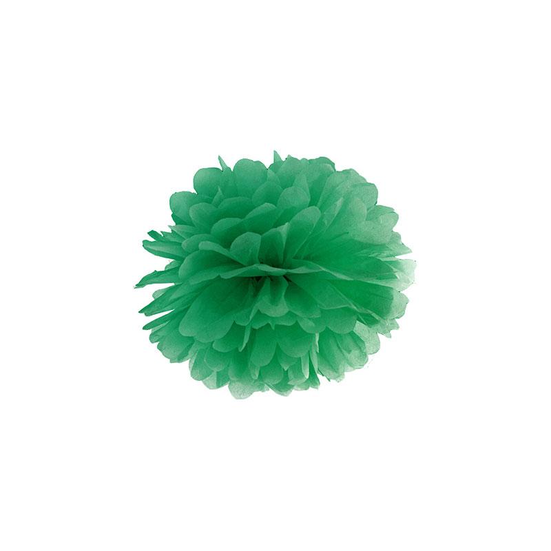Pompom grønn - 25 cm