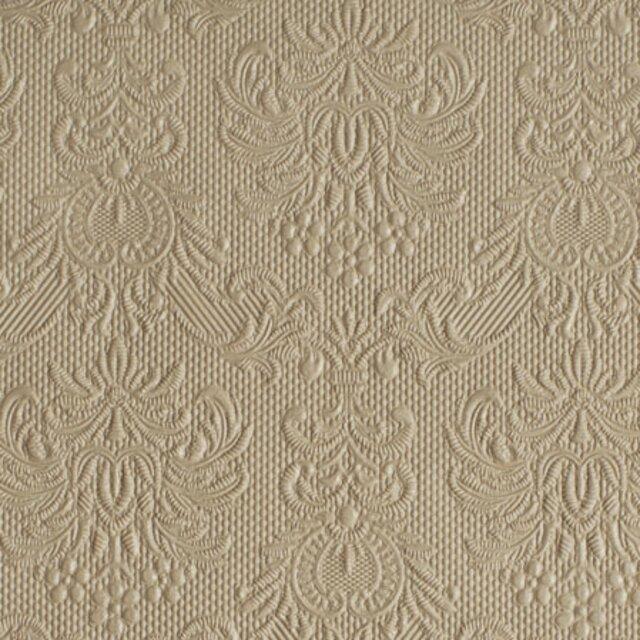 Servietter middag, elegance taupe – 15 stk