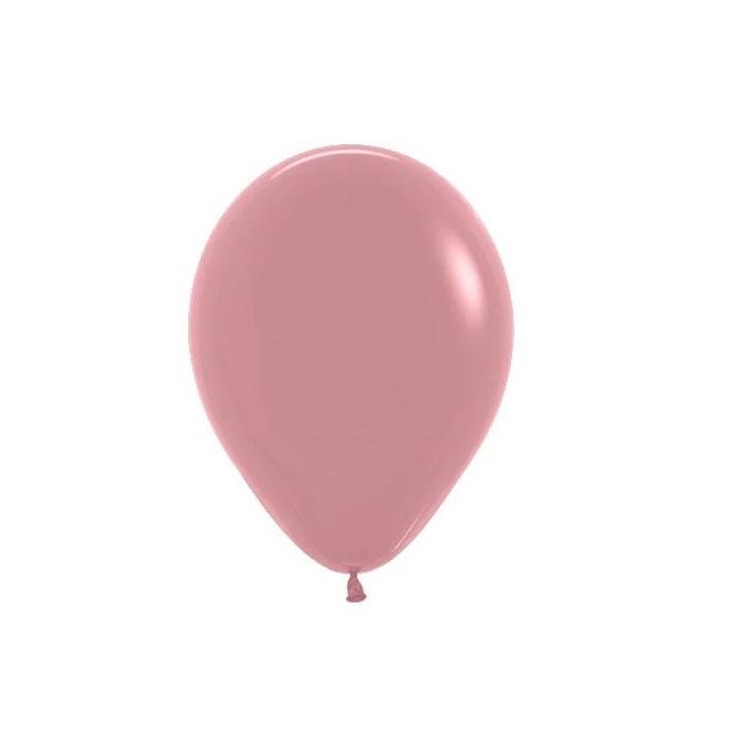 Ballonger 30 cm, rosewood - 10 stk