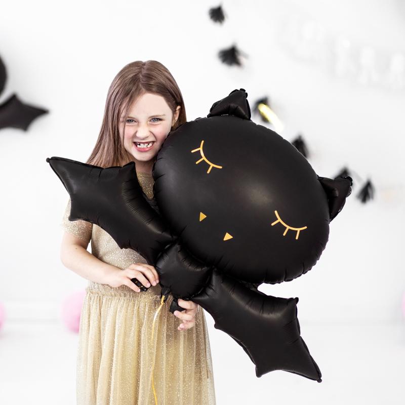 Folieballong, søt flaggermus - 80 cm