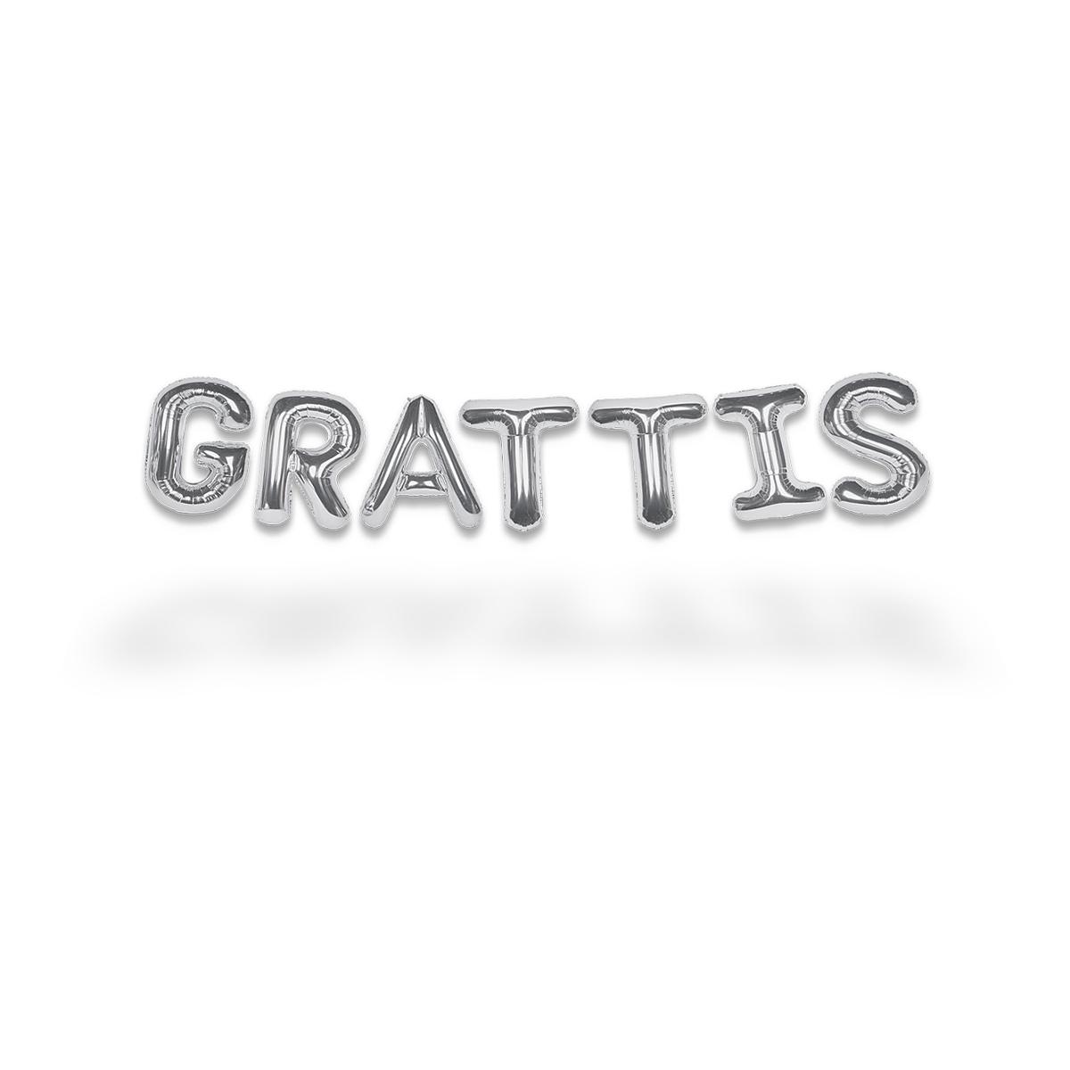 Ballongbanner, GRATTIS - Sølv