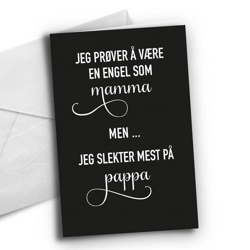 Kort - Engel som mamma