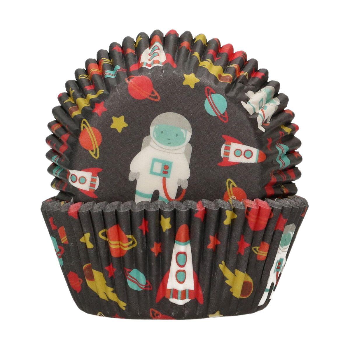 Cupcakeformer, romfart – 48 stk