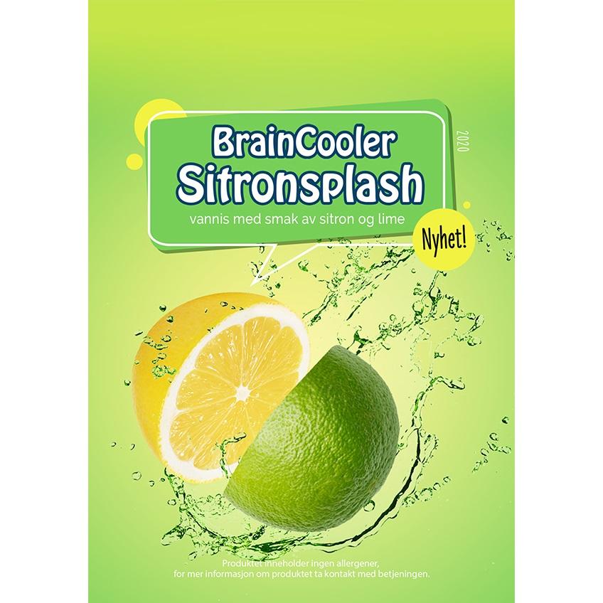 BrainCooler slushessens - Sitronsplash