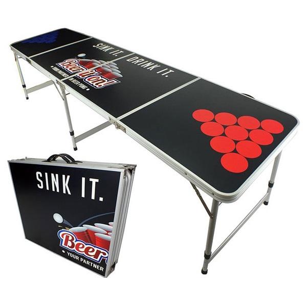 Beerpongbord sammenleggbart