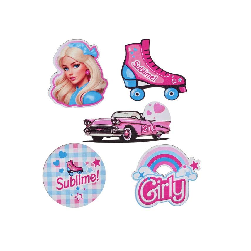 Bordpynt, Girly treverk - 10 stk