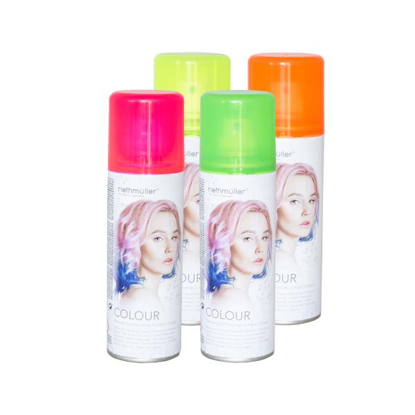 Hårfarge på spray - Neon grønn