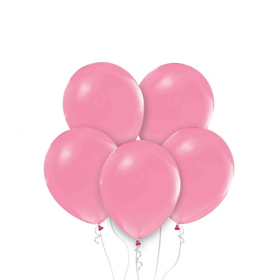 Ballonger, lys rosa - 10 stk