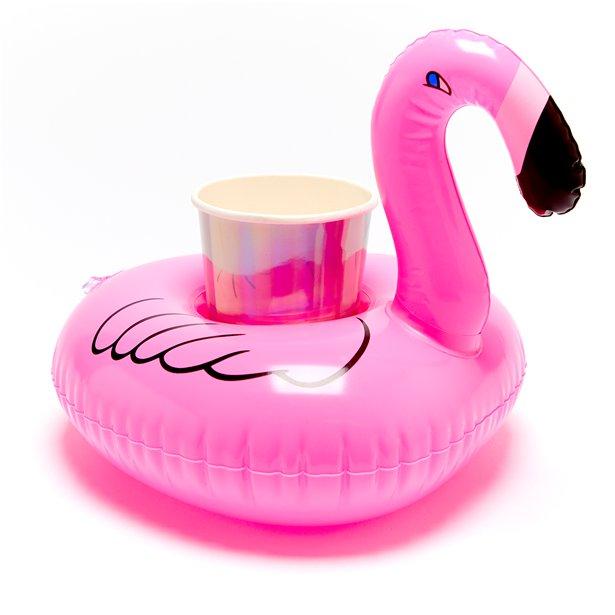 Koppholder - oppblåsbar flamingo