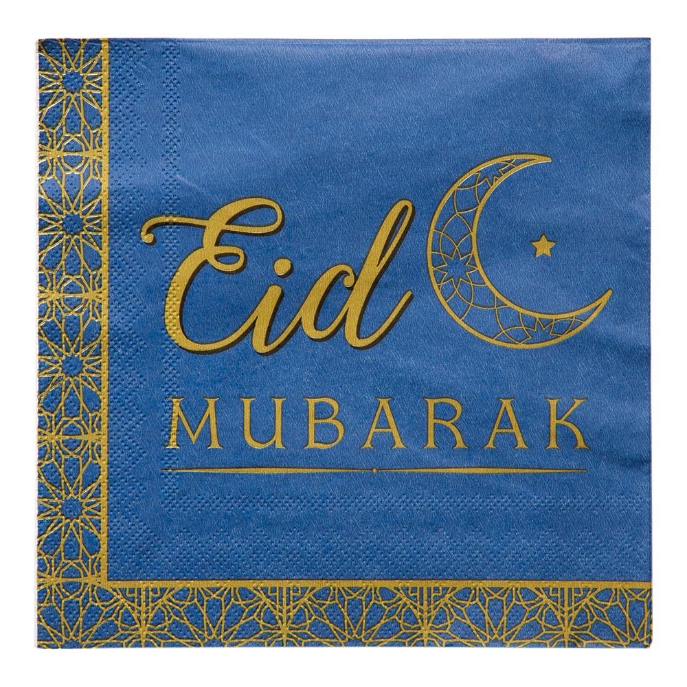 Servietter, Eid Mubarak - 16 stk