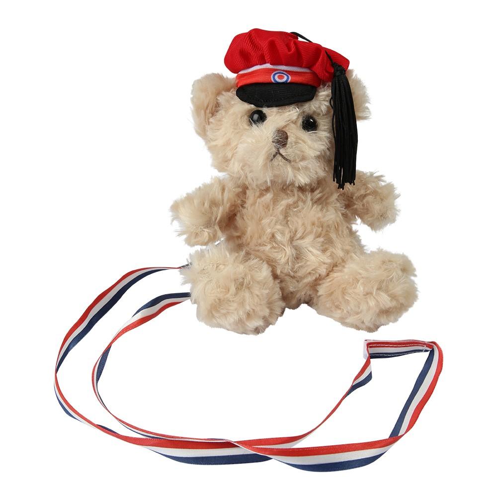 Maskott - Bamse med russelue