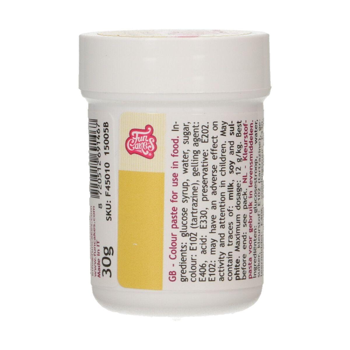 Konditorfarge gel - Gul