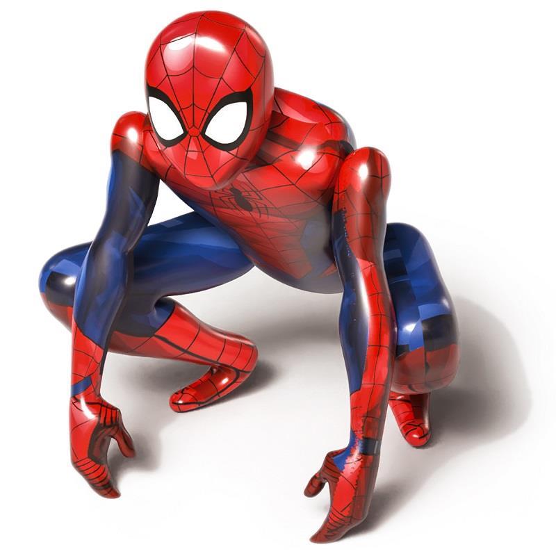 Folieballong, 3D XL - Spiderman