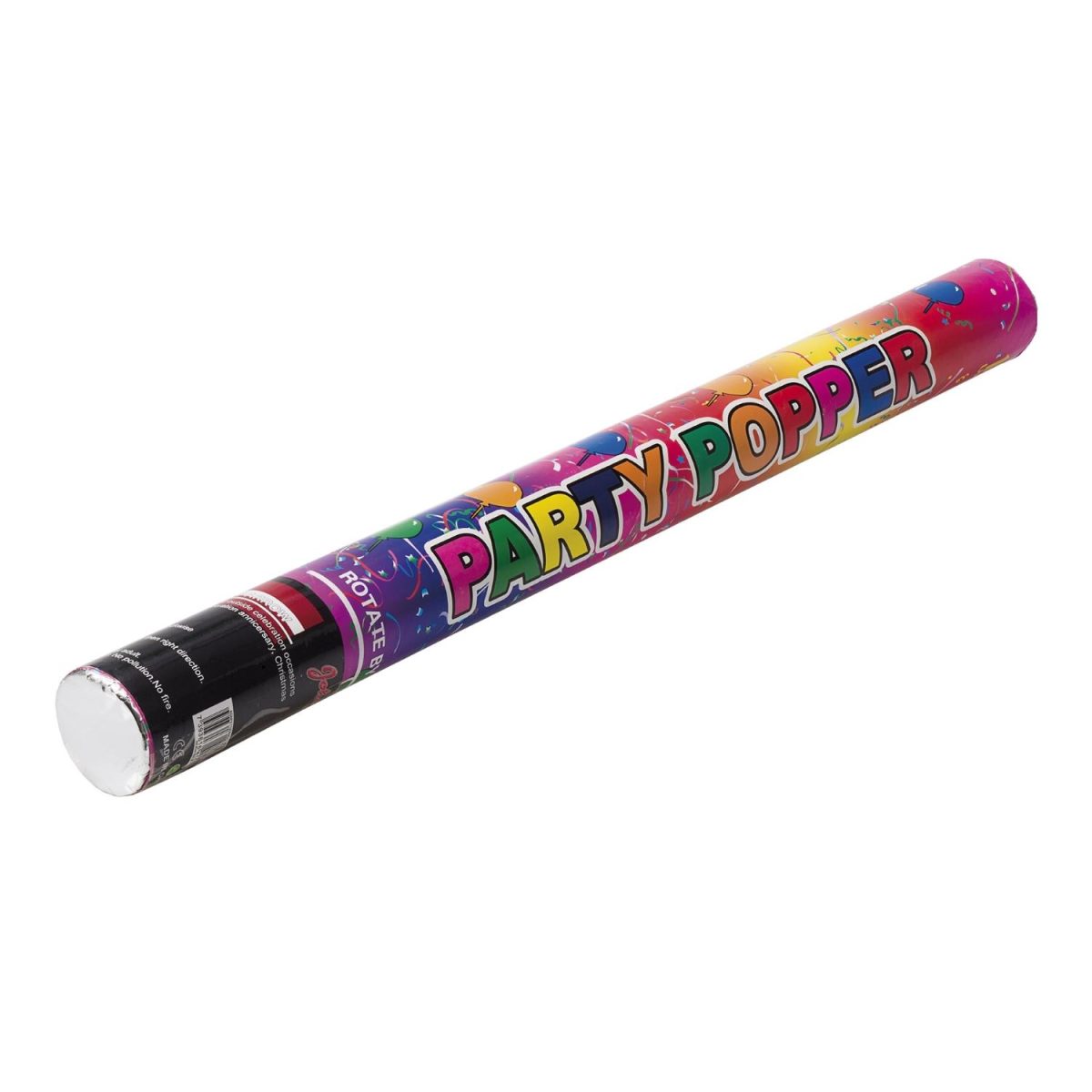 Stor konfettikanon - multicolor