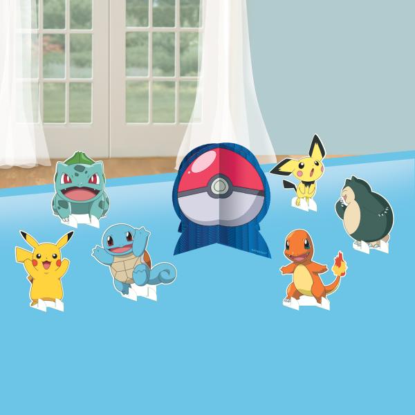 Bordpynt Pokemon - 7 deler