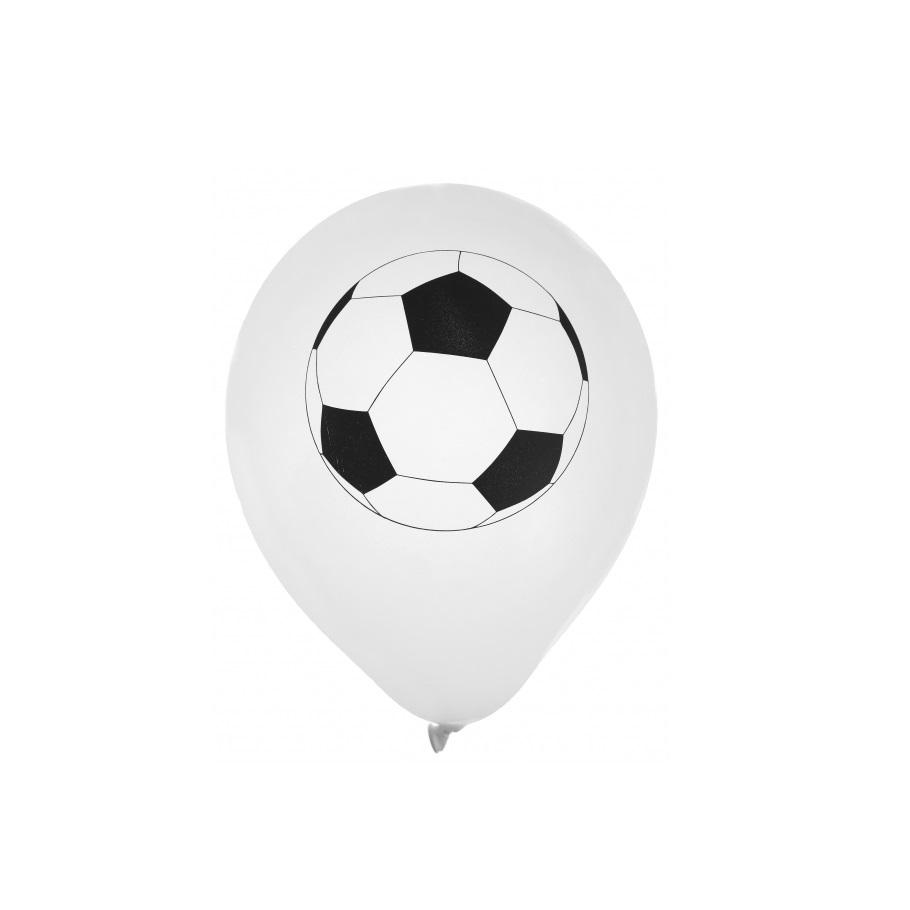 Ballonger med fotball - 8 stk