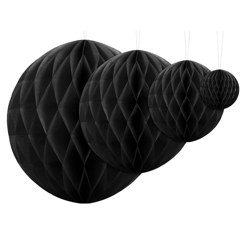 Honeycomb, svart - 40 cm