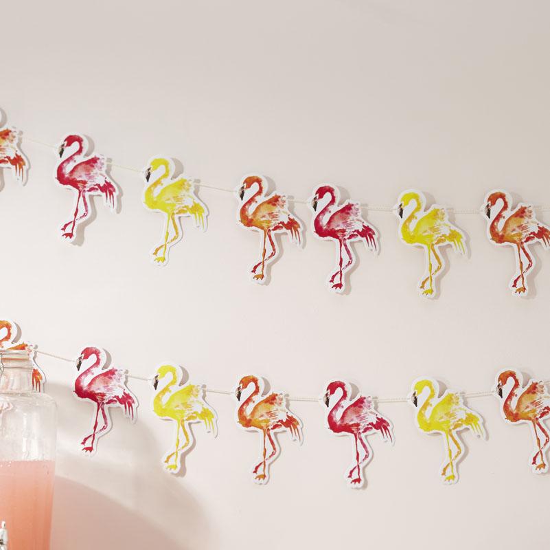 Flamingobanner – 2 meter