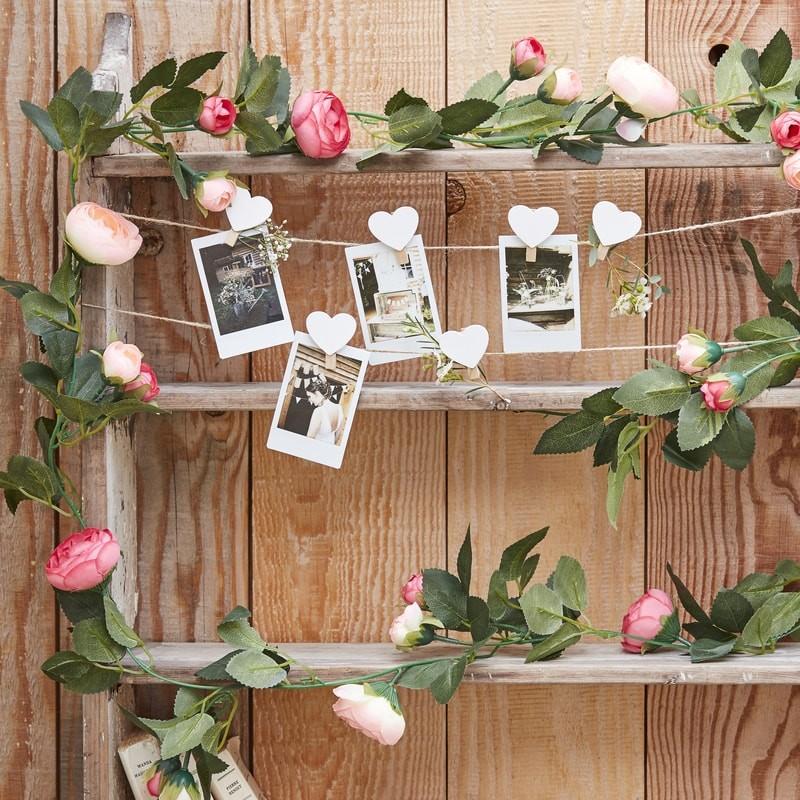 Rosegirlander rosa - 2 meter