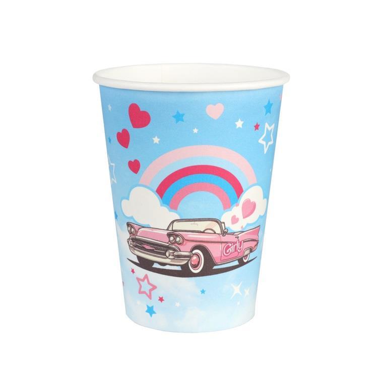 Pappkopper Girly - 10 stk