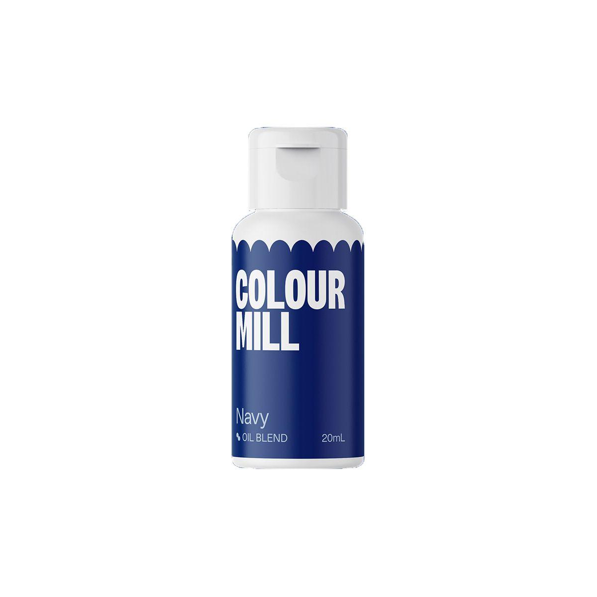 Colour Mill Oljebasert Matfarge, 20ml - Marineblå
