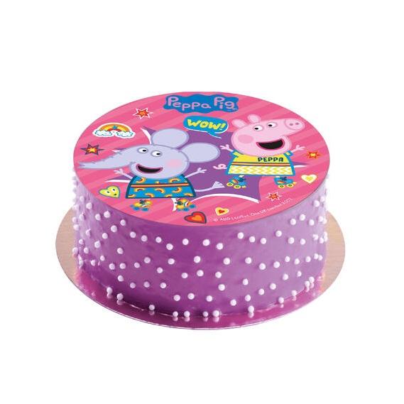 Spiselige kakebilde, Peppa Gris - 20cm
