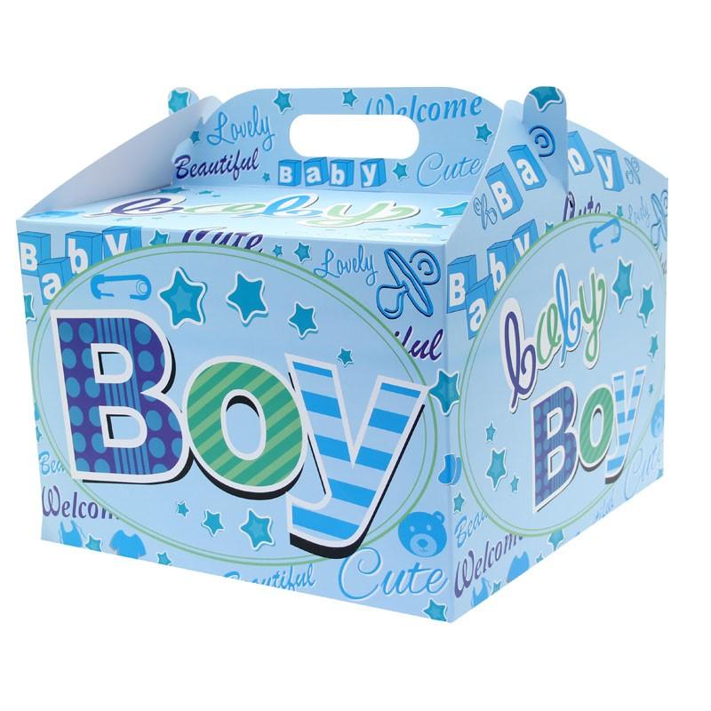 Gaveboks stor, Baby - Blå