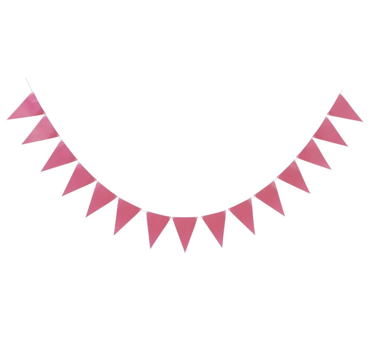 Flaggbanner, lys rosa - 3,6 meter