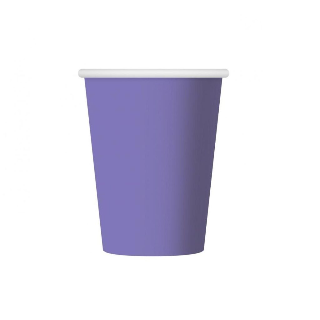 Pappkopper, lilla - 6 stk