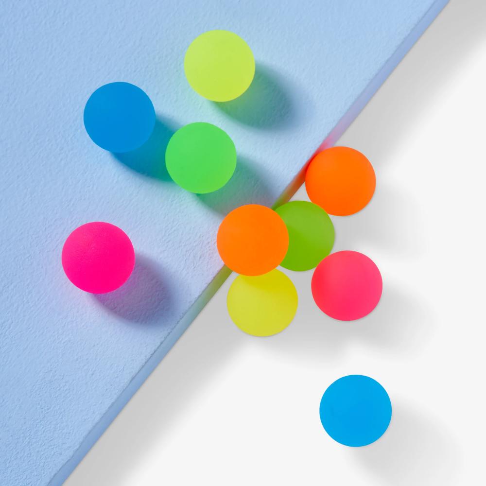 Sprettballer neon farger 85 stk